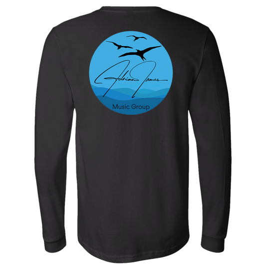 Long Sleeve Black Logo Tee